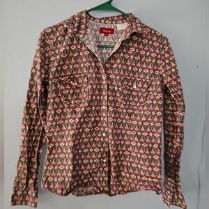 Panhandle Vintage Pearl‎ Snap Designed in Texas Size S